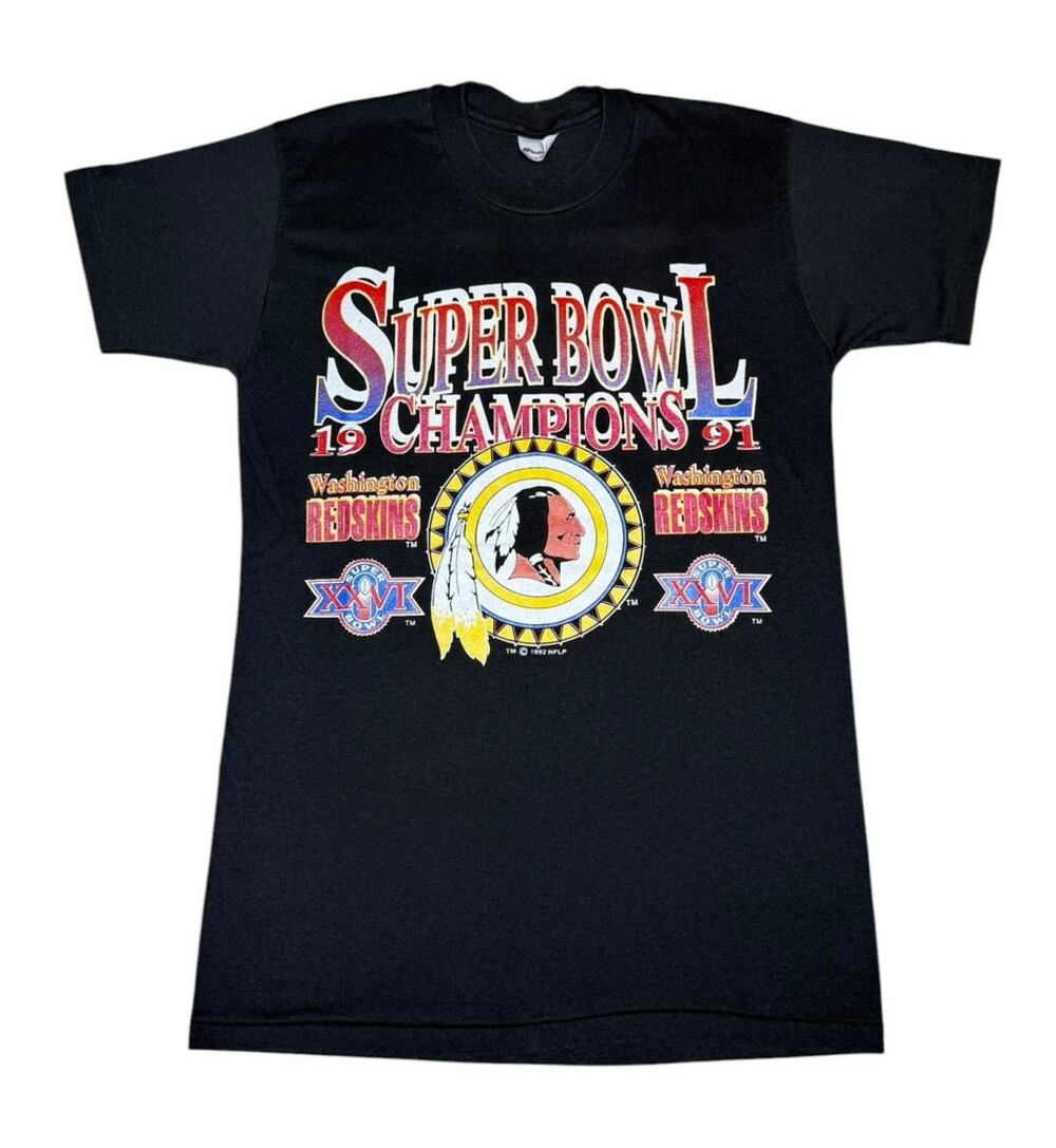 Vintage 90s Washington Redskins Super Bowl Champions T-Shirt